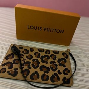 Louis Vuitton 2021 Empreinte Wild at Heart Neverfull Pouch